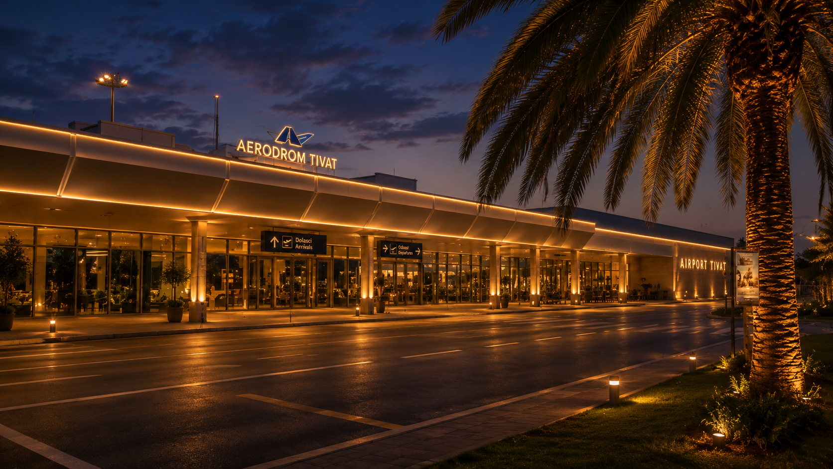 Kontrola leta - Tivat